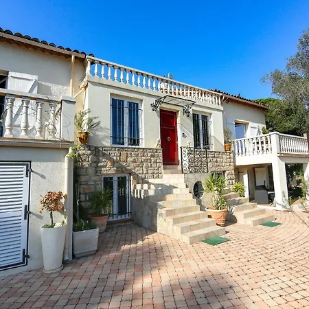 Grand Overlooking Cannes And The Sea. *
